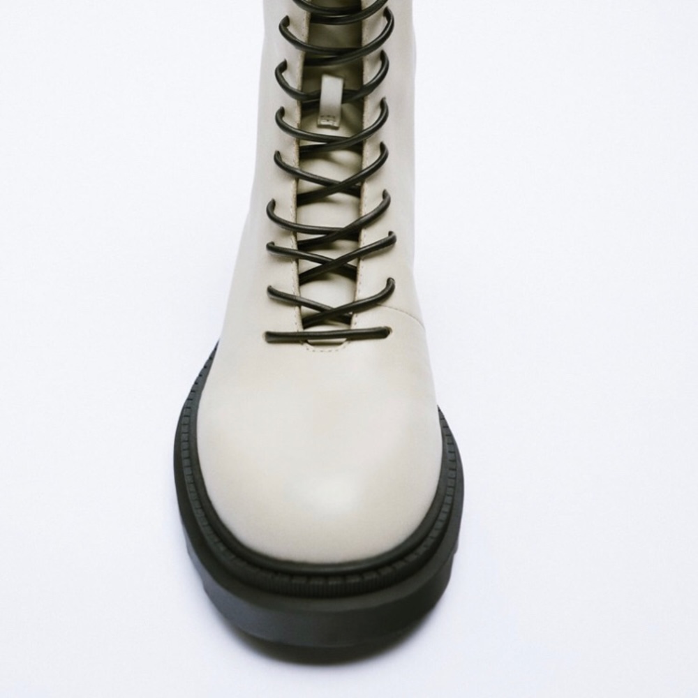 Leather ankle boots